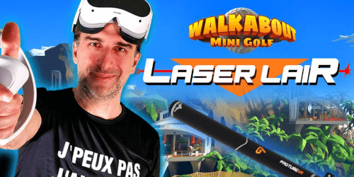 (FR) DISCOVER the "LASER LAIR" DLC in WALKABOUT MINI GOLF with the SWINGiT