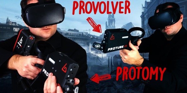 TEST GUNS VR ProVolver & ProTomy: compatibles avec tous les casques de réalité virtuelle